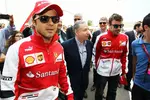 Foto zur News: Felipe Massa (Ferrari), Jean Todt und Fernando Alonso (Ferrari)