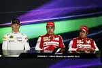 Gallerie: Fernando Alonso (Ferrari), Felipe Massa (Ferrari) und Kimi Räikkönen (Lotus)