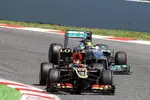 Gallerie: Nico Rosberg (Mercedes) und Kimi Räikkönen (Lotus)