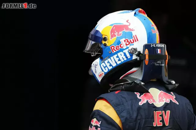 Jean-Eric Vergne und seine Liebeserklärung an den verstorbenen Landsmann Francois Cevert. Foto zur News: Jean-Eric Vergne und seine Liebeserklärung an den verstorbenen Landsmann Francois Cevert.