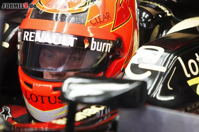 Kimi Räikkönen leutete schon in Müllabfuhr-Orange, war aber auch... Foto zur News: Kimi Räikkönen leutete schon in Müllabfuhr-Orange, war aber auch...