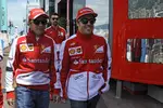 Foto zur News: Felipe Massa und Fernando Alonso (Ferrari)