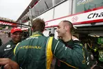 Gallerie: Tony Fernandes, Giedo van der Garde und Cyril Abiteboul (Caterham)