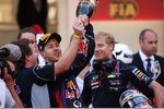 Foto zur News: Sebastian Vettel (Red Bull) und Christian Horner
