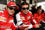 Foto zur News: Felipe Massa und Fernando Alonso (Ferrari)