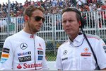 Gallerie: Jenson Button (McLaren) und Sam Michael