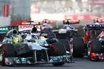 Gallerie: Nico Rosberg (Mercedes) und Valtteri Bottas (Williams)