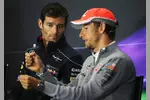 Gallerie: Mark Webber (Red Bull) und Jenson Button (McLaren)