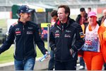 Gallerie: Sebastian Vettel (Red Bull) und Christian Horner