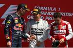 Gallerie: Nico Rosberg (Mercedes), Mark Webber (Red Bull) und Fernando Alonso (Ferrari)