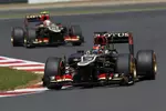 Gallerie: Kimi Räikkönen (Lotus) und Romain Grosjean (Lotus)