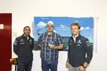 Foto zur News: Lewis Hamilton und Nico Rosberg (Mercedes)