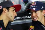 Foto zur News: Daniel Ricciardo (Toro Rosso) und Sebastian Vettel (Red Bull)