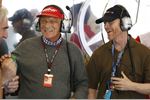 Foto zur News: Niki Lauda und Ron Howard, der Regisseur von &quot;Rush&quot;