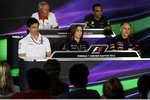 Gallerie: John Booth, Cyril Abiteboul, Toto Wolff, Claire Williams und Franz Tost