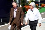 Foto zur News: Jean Todt und Bernie Ecclestone