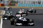 Gallerie: Pastor Maldonado (Williams), Nico Rosberg (Mercedes) und Paul di Resta (Force India)