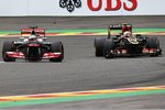 Gallerie: Jenson Button (McLaren) und Romain Grosjean (Lotus)