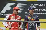 Gallerie: Fernando Alonso (Ferrari) und Sebastian Vettel (Red Bull)