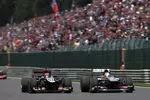 Gallerie: Kimi Räikkönen (Lotus) und Nico Hülkenberg (Sauber)