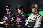 Gallerie: Mark Webber (Red Bull), Sebastian Vettel (Red Bull) und Nico Hülkenberg (Sauber)