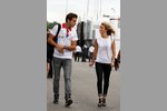 Foto zur News: Jules Bianchi (Marussia) mit Freundin Camille Marchetti
