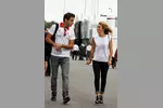 Foto zur News: Jules Bianchi (Marussia) mit Freundin Camille Marchetti