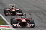 Foto zur News: Fernando Alonso (Ferrari) und Felipe Massa (Ferrari)
