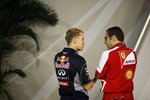 Foto zur News: Sebastian Vettel (Red Bull) und Stefano Domenicali