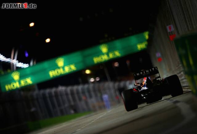 Foto zur News: Ihm konnte im Qualifying niemand folgen: Sebastian Vettel steht dominant auf Pole