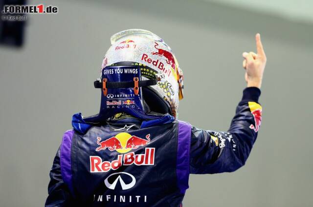 Foto zur News: Sebastian Vettel war 2013 der große Dominator der Formel 1. Er gewann 13 von 19 Rennen.