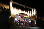 Gallerie: Podium mit Fernando Alonso (Ferrari), Sebastian Vettel (Red Bull) und Kimi Räikkönen (Lotus)