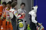 Foto zur News: Esteban Gutierrez (Sauber) und Sergio Perez (McLaren)