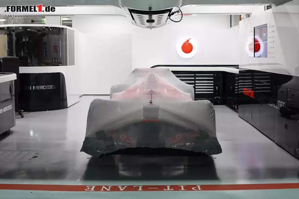 Foto zur News: McLaren-Box