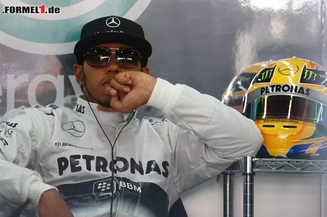 Da brauchte sich Lewis Hamilton auch nicht im einen netten Gruß zu kümmern! Foto zur News: Da brauchte sich Lewis Hamilton auch nicht im einen netten Gruß zu kümmern!
