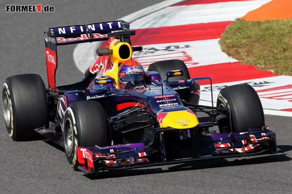 Foto zur News: Sebastian Vettel musste sich unterdessen mit dem zweiten Rang begnügen