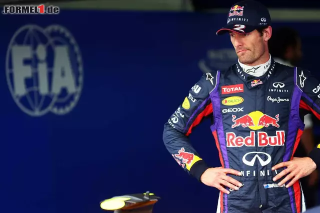 Zudem geht es für Webber am Sonntag aufgrund einer Strafversetzung noch um zehn Positionen nach hinten Foto zur News: Zudem geht es für Webber am Sonntag aufgrund einer Strafversetzung noch um zehn Positionen nach hinten