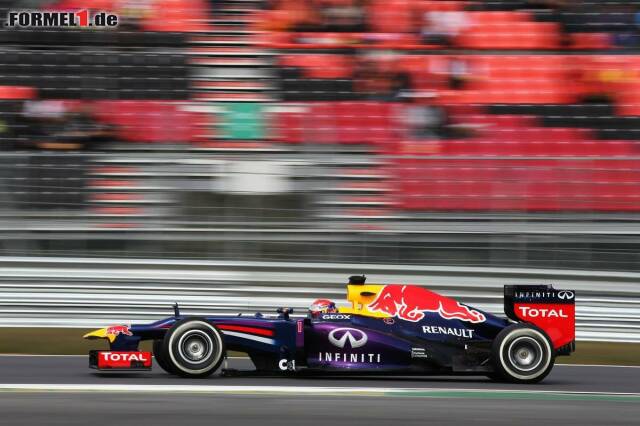 Foto zur News: Sebastian Vettel holte sich in Yeongam am Samstag die dritte Pole in Folge