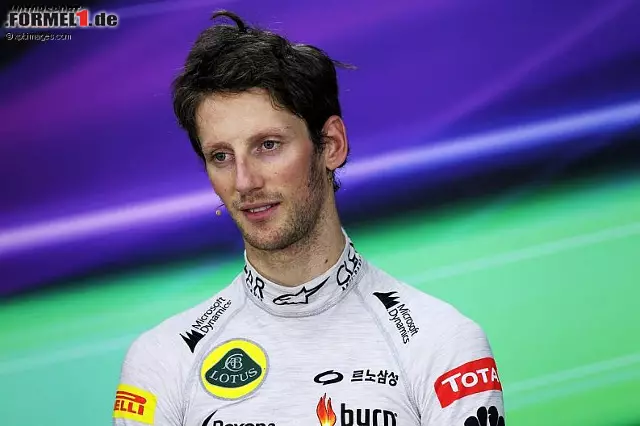 Doch Romain Grosjean kann auch mit dem dritten Rang zufreiden sein, schließlich fährt er jetzt deutlich reifer als früher Foto zur News: Doch Romain Grosjean kann auch mit dem dritten Rang zufreiden sein, schließlich fährt er jetzt deutlich reifer als früher