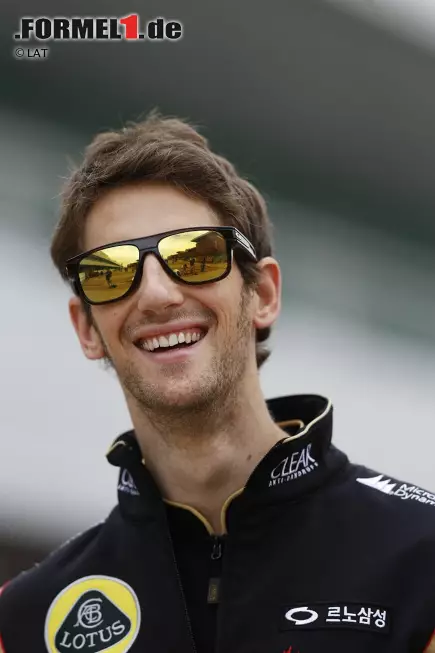 Foto zur News: Romain Grosjean (Lotus)