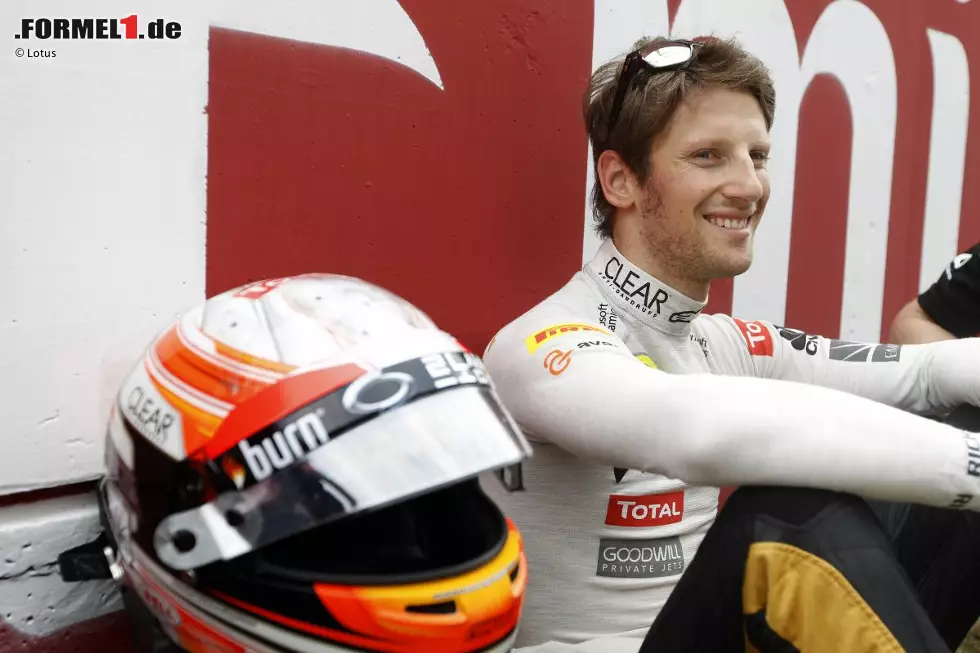 Foto zur News: Romain Grosjean (Lotus)