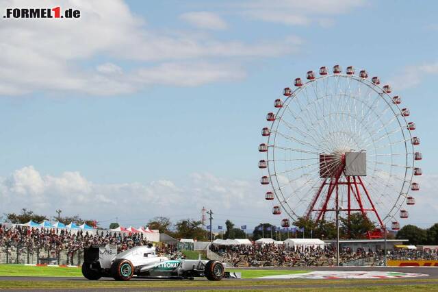 Foto zur News: Und auch Nico Rosberg fehlten im Mercedes auf Position drei nur 0,262 Sekunden