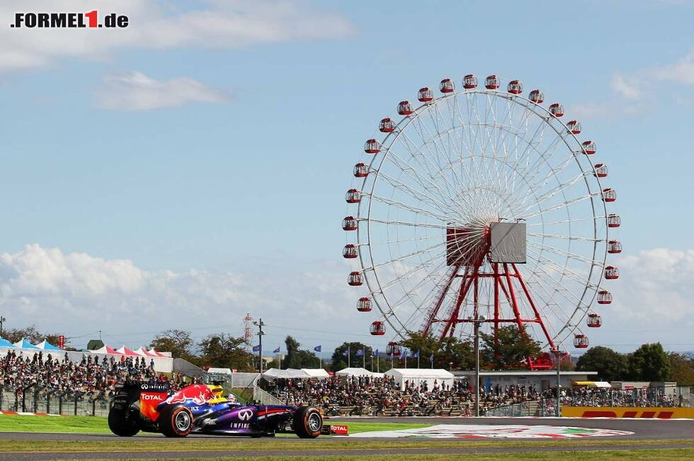 Foto zur News: Sebastian Vettel ließ die Konkurrenz am Freitag mal wieder hinter sich...