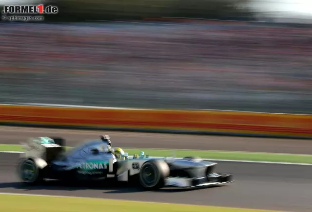 Sieht schnell aus und war es auch: Mercedes ist besser in Form als noch in Südkorea - sagt zumindest Hamilton. Foto zur News: Sieht schnell aus und war es auch: Mercedes ist besser in Form als noch in Südkorea - sagt zumindest Hamilton.