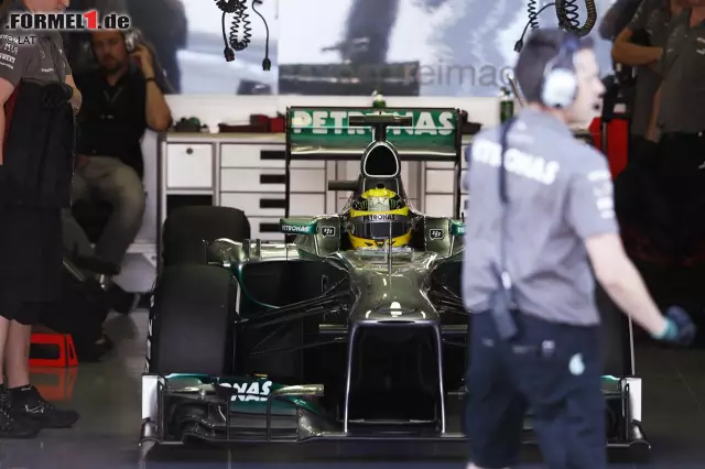 Rosberg hofft auf das richtige Rennsetup, um am Sonntag nach vorne zu pflügen. Foto zur News: Rosberg hofft auf das richtige Rennsetup, um am Sonntag nach vorne zu pflügen.