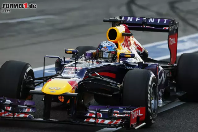 Der heißt Sebastian Vettel und hatte im Qualifying keinen Zugriff auf den Elektro-Turbo KERS. Foto zur News: Der heißt Sebastian Vettel und hatte im Qualifying keinen Zugriff auf den Elektro-Turbo KERS.