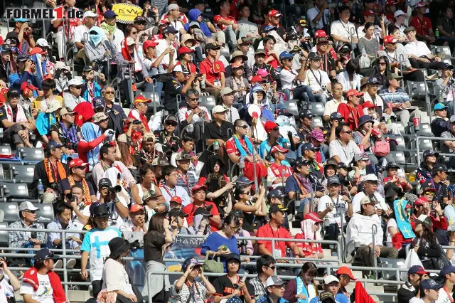 Übrigens: Wie immer in Suzuka durfte sich der Veranstalter über volles Haus und beste Stimmung freuen. Foto zur News: Übrigens: Wie immer in Suzuka durfte sich der Veranstalter über volles Haus und beste Stimmung freuen.