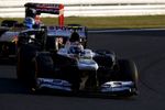 Foto zur News: Valtteri Bottas (Williams) und Jean-Eric Vergne (Toro Rosso)