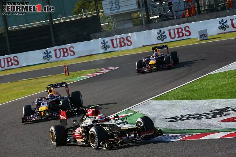 Foto zur News: Lotus will jetzt in der Konstrukteurswertung nach Ferrari und Mercedes greifen.