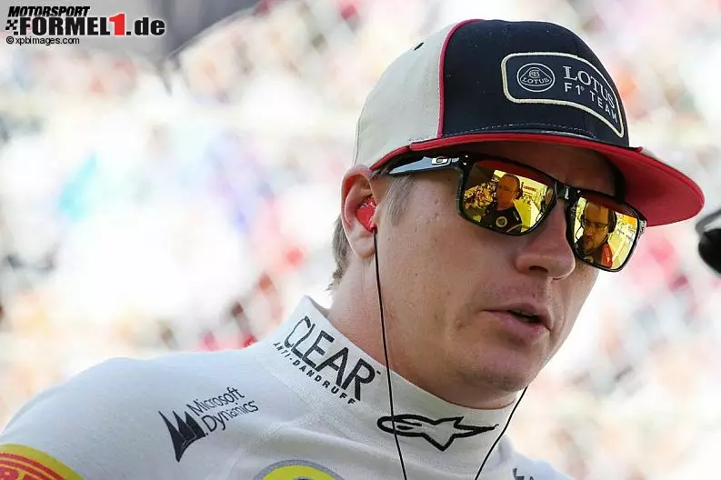Foto zur News: Der &amp;quot;Iceman&amp;quot; hatte hingegen ordentlich zu schwitzen im Mittelfeld.
